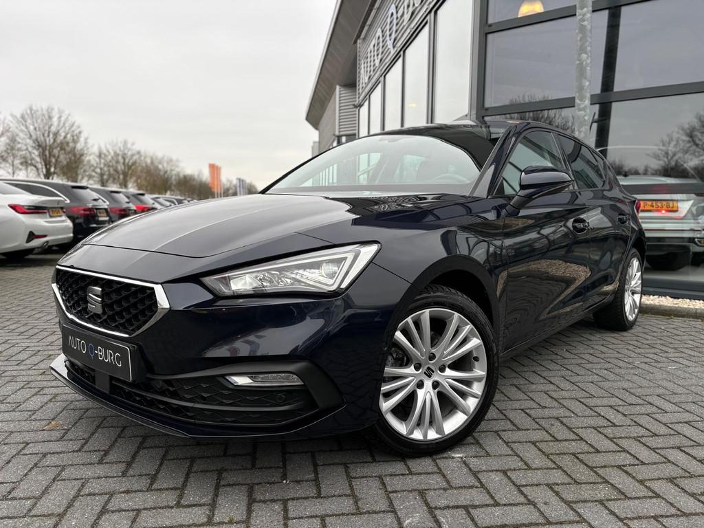 Seat Leon 1.0 eTSI Automaat 2022 | CarPlay | RIJKLAAR| Cruis, Stof, Gebruikt, 1338 kg, Origineel Nederlands