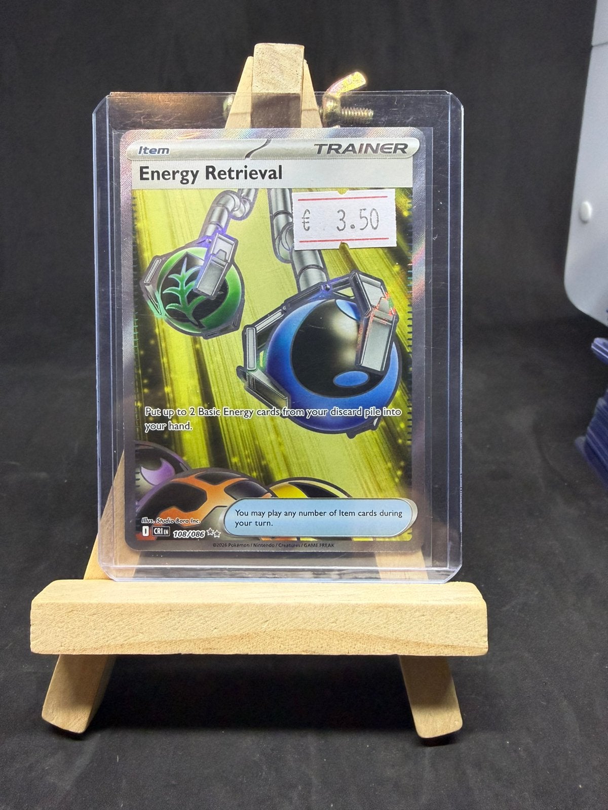 Energy retrieval cri 108/086 nm/nm, Ophalen of Verzenden, Zo goed als nieuw