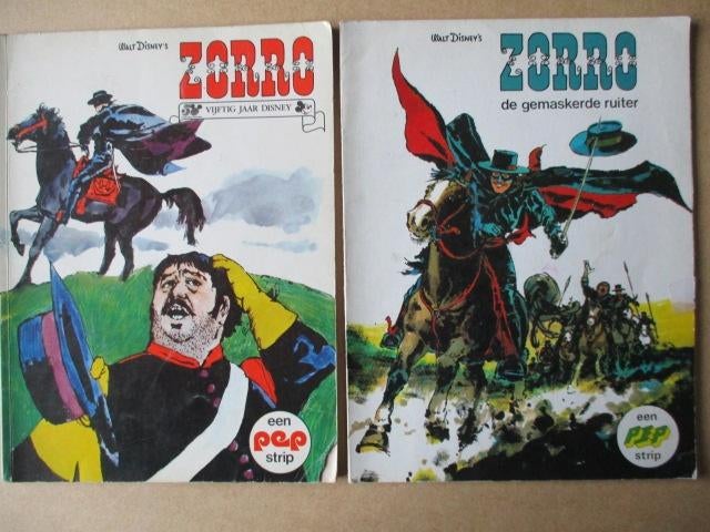 adv9437 zorro, Boeken, Eén stripboek, Ophalen, Gelezen