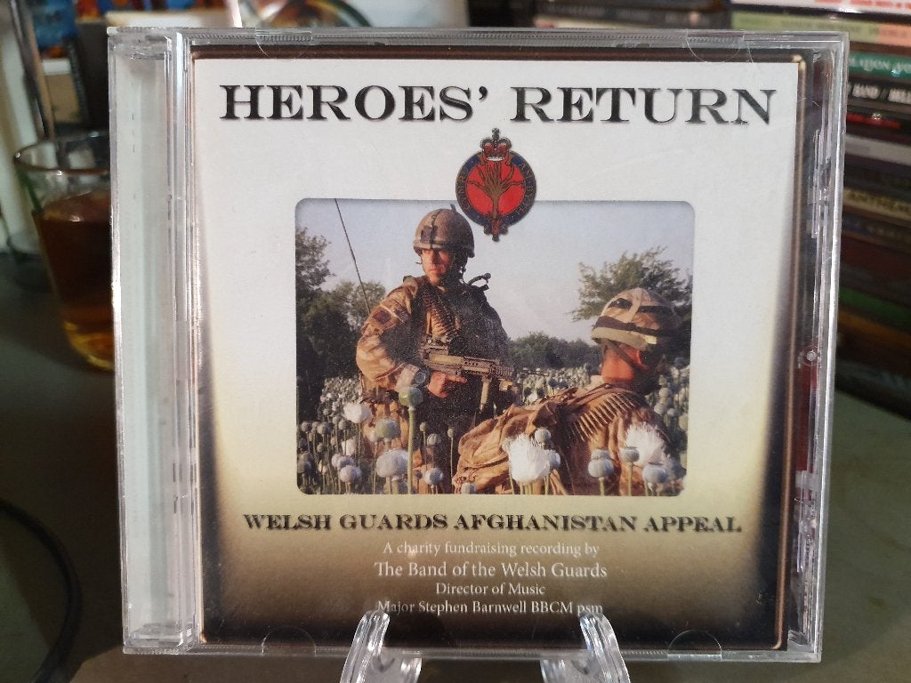Heroes return the band of the welsh guards CD, Ophalen, Zo goed als nieuw