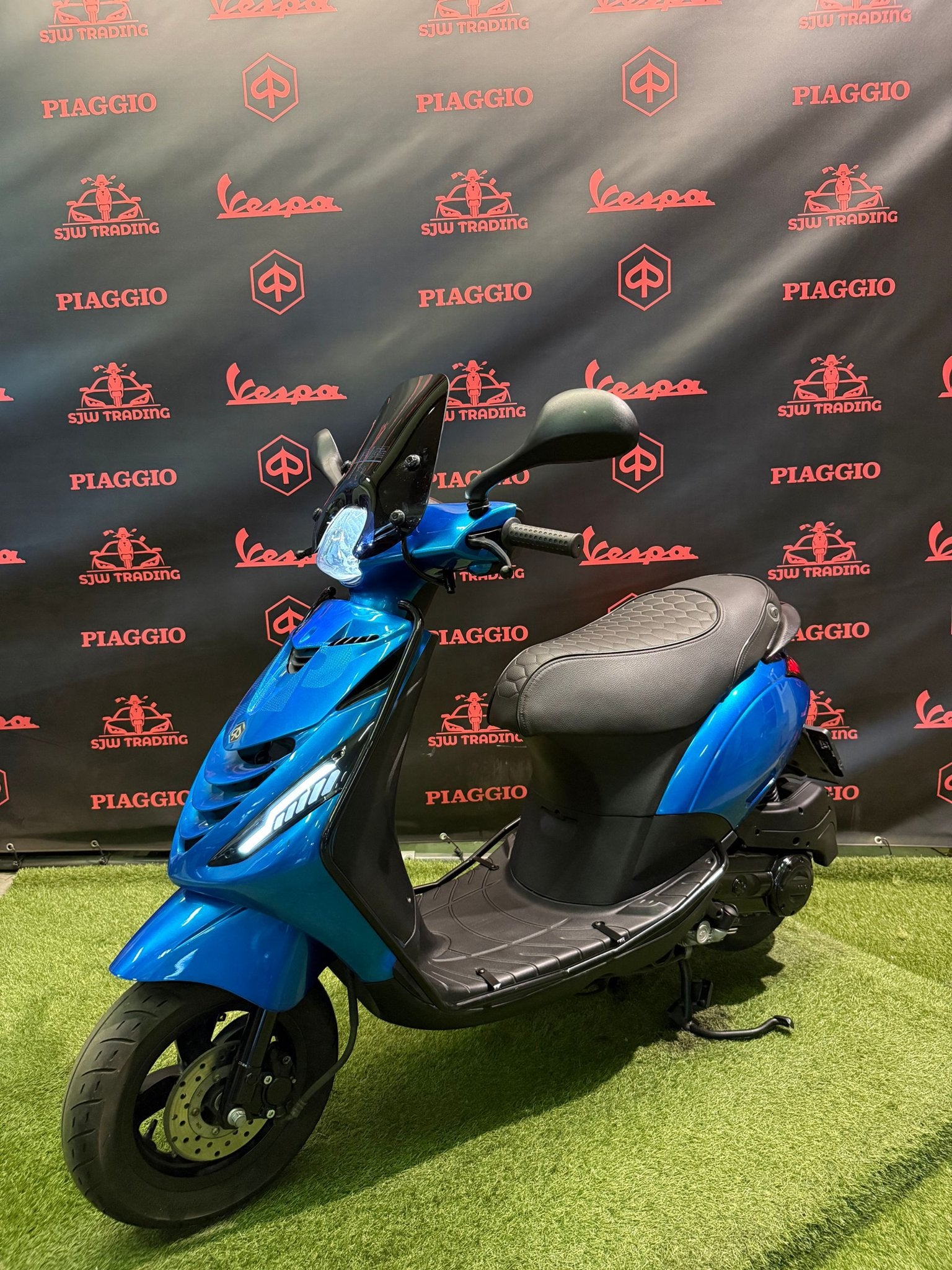 Piaggio Zip 2021 Brom! SP Candy Blue / RS Zadel / Garantie!, Fietsen en Brommers, Scooters | Piaggio, Maximaal 45 km/u, Zip, Ophalen of Verzenden