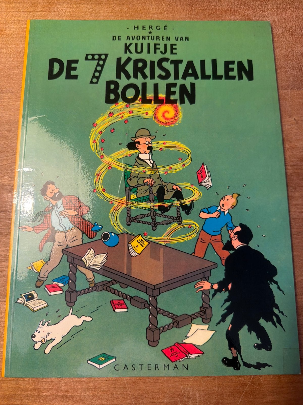 Kuifje: De 7 Kristallen Bollen - Hergé, Eén stripboek, Ophalen of Verzenden, Gelezen