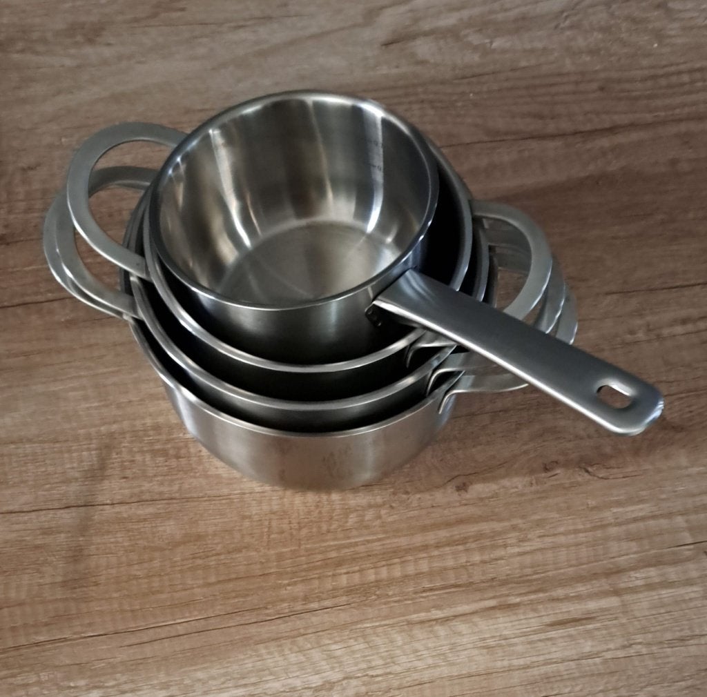 Pannen in set, Huis en Inrichting, Keuken | Potten en Pannen, Zo goed als nieuw, Pannenset, Overige materialen, Antiaanbaklaag