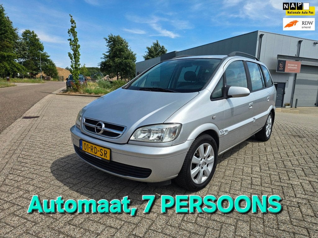Opel Zafira 1.8-16V Maxx Automaat, 7PERSOONS, Auto's, Opel, 125 pk, Gebruikt, 4 cilinders, Zafira