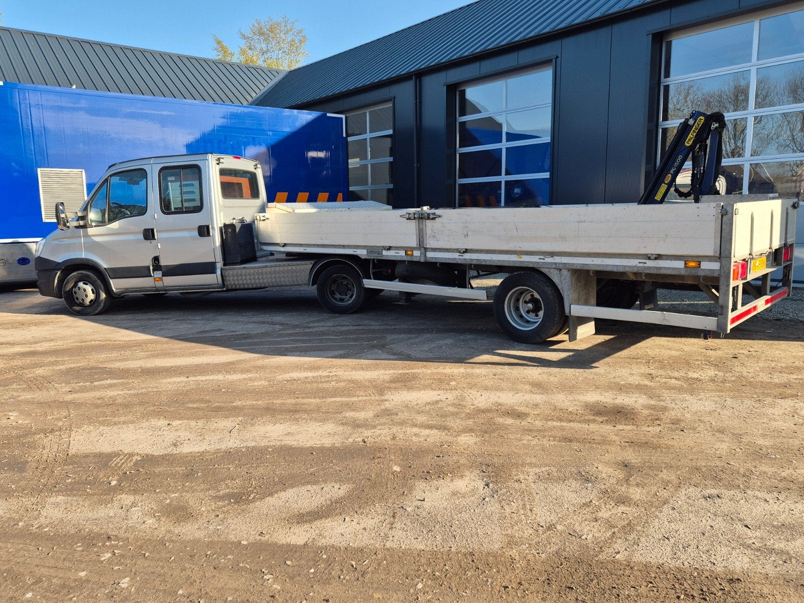 Iveco Daily 35C 10T BE combinatie, Auto's, Bestelauto's, Euro 5, Achterwielaandrijving, Iveco, 7 stoelen