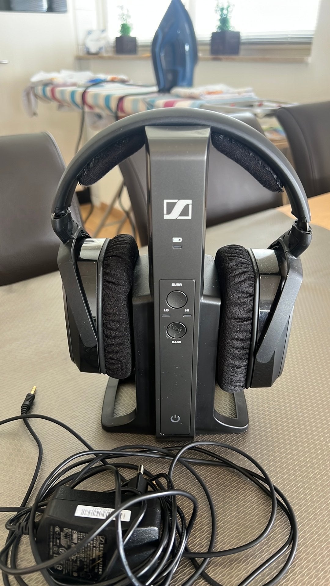 Sennheiser RS 175 Draadloze Hoofdtelefoon met Basisstation, Audio, Tv en Foto, Koptelefoons, Ophalen, Sennheiser, Zo goed als nieuw