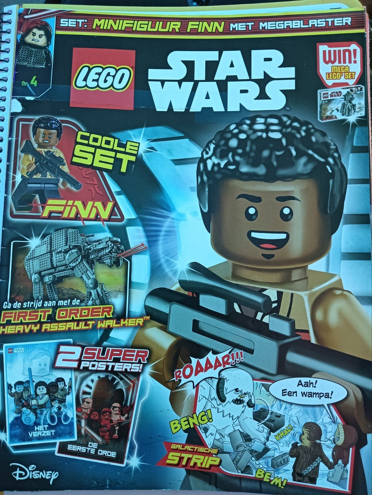 Lego Star Wars stripboeken - Luke Skywalker & Finn, Ophalen of Verzenden