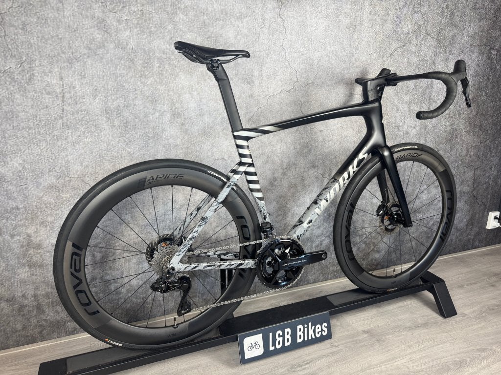 S-Works Tarmac SL7 Dura-Ace Di2, Roval CLX, Powermeter, Overige merken, Carbon, Heren, Ophalen of Verzenden