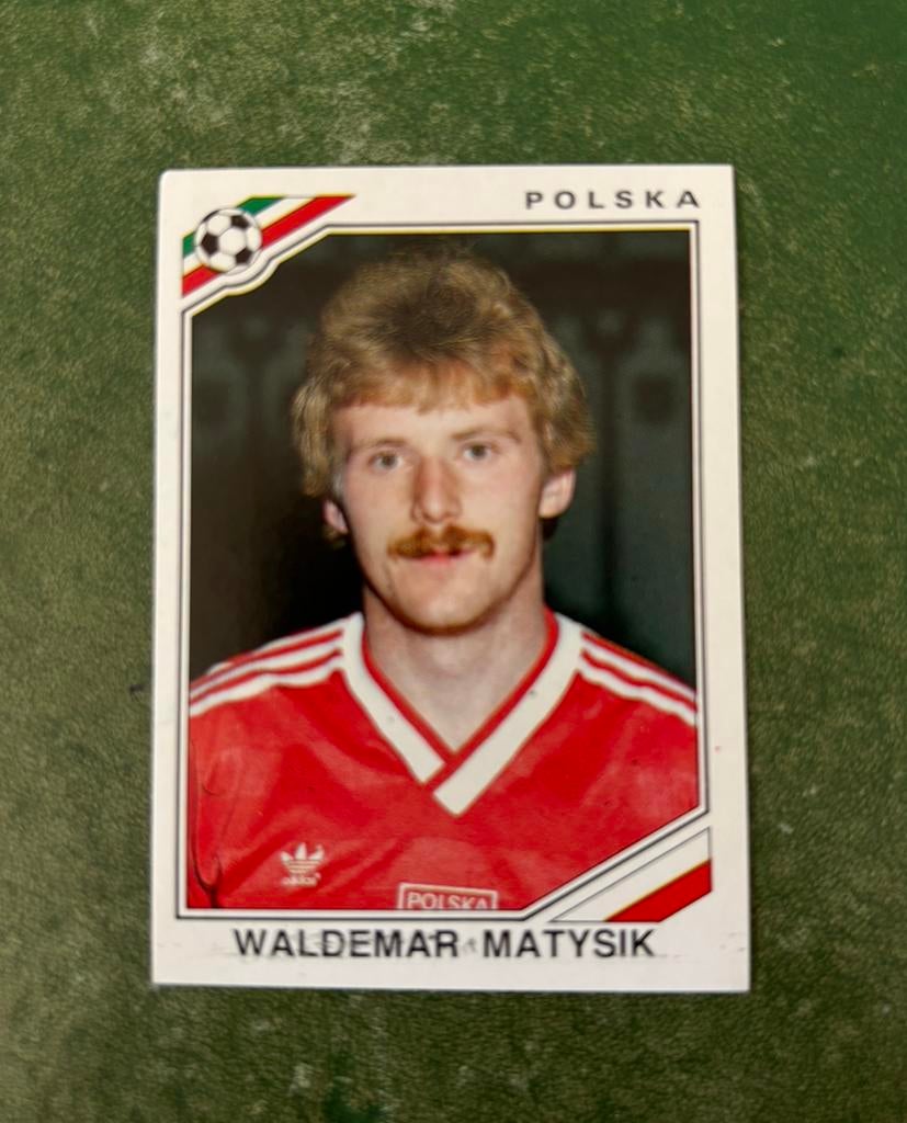 Panini plaatje Waldemar Matysik Polen WK 1986, Ophalen of Verzenden