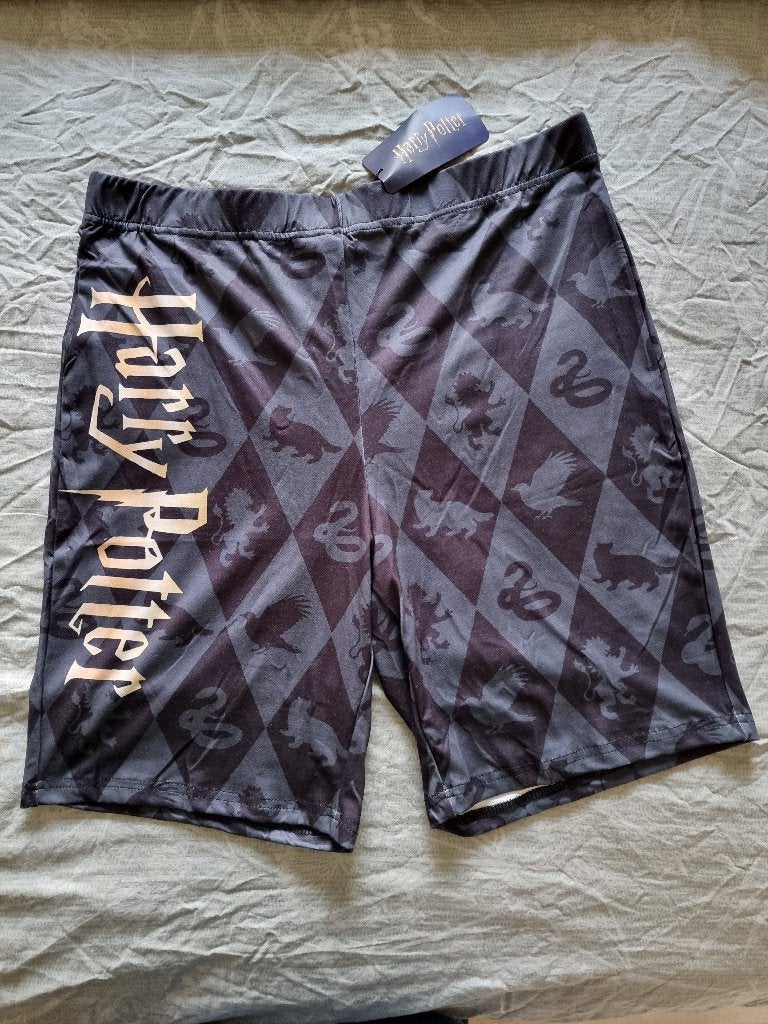 NIEUW: "Harry Potter" Dames Short - Maat XL, Kort, Zwart, Maat 46/48 (XL) of groter, Nieuw