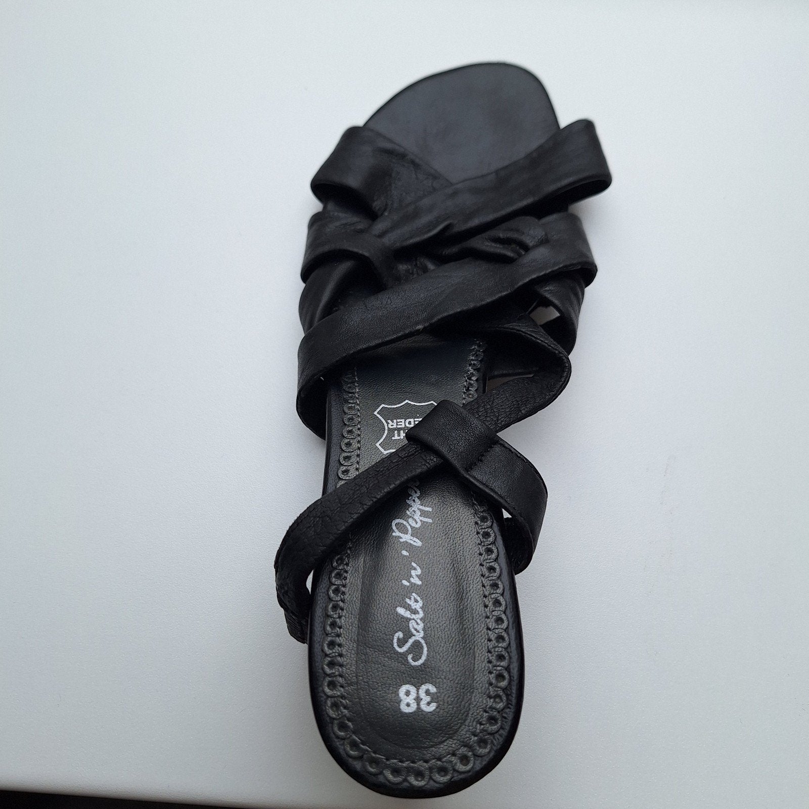 Dames schoenen, Kleding | Dames, Zwart, Zo goed als nieuw, Sandalen of Muiltjes, Ophalen of Verzenden