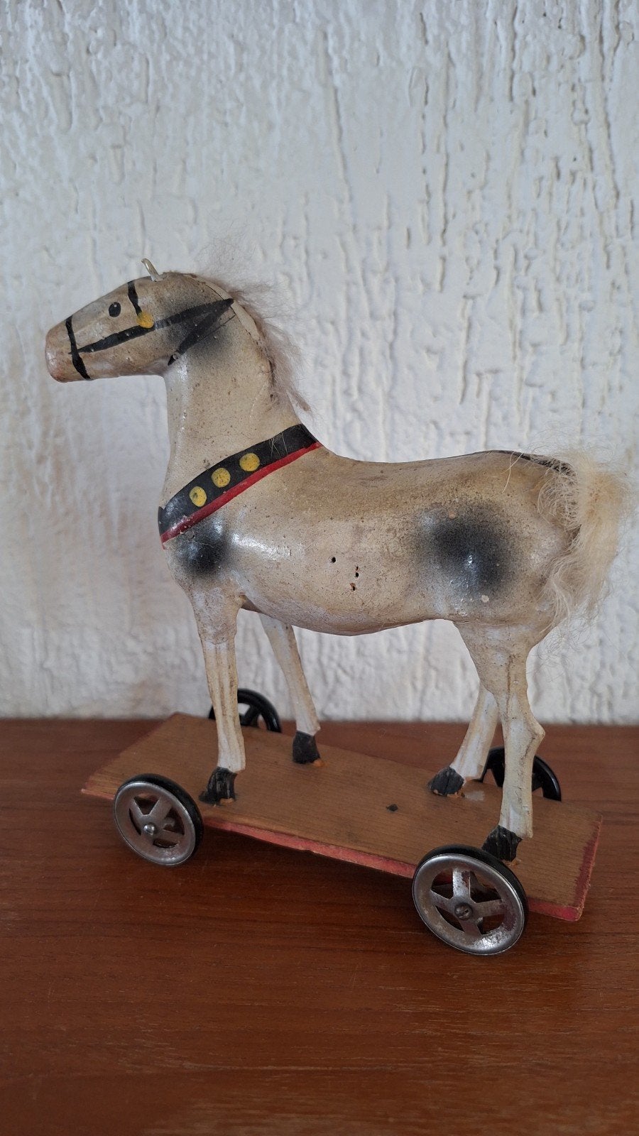 Antiek miniatuur paardje., Ophalen of Verzenden