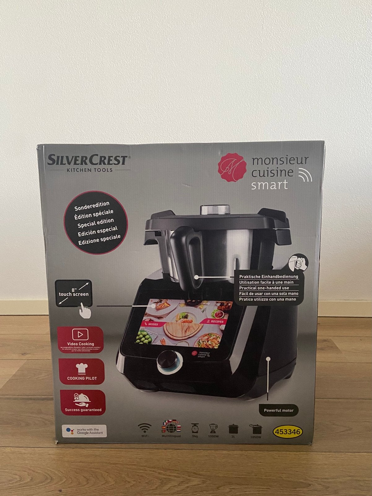 Silvercrest Monsieur Cuisine Smart Nieuw in doos t.w.v €500, Witgoed en Apparatuur, Keukenmixers, 4 liter of meer, Ophalen, Nieuw