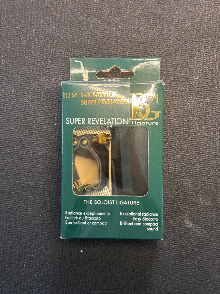 BG France L15SR Super Revelation Baritonsax Ligature, ., Ophalen of Verzenden, Zo goed als nieuw, Bariton