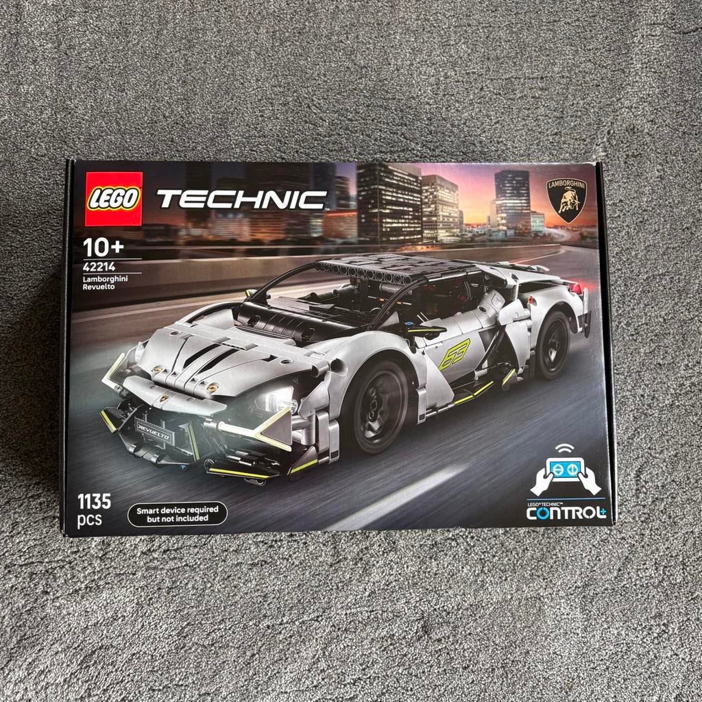 LEGO TECHNIC Lamborghini Revuelto | 42214, Lego, Nieuw, Ophalen of Verzenden, Complete set
