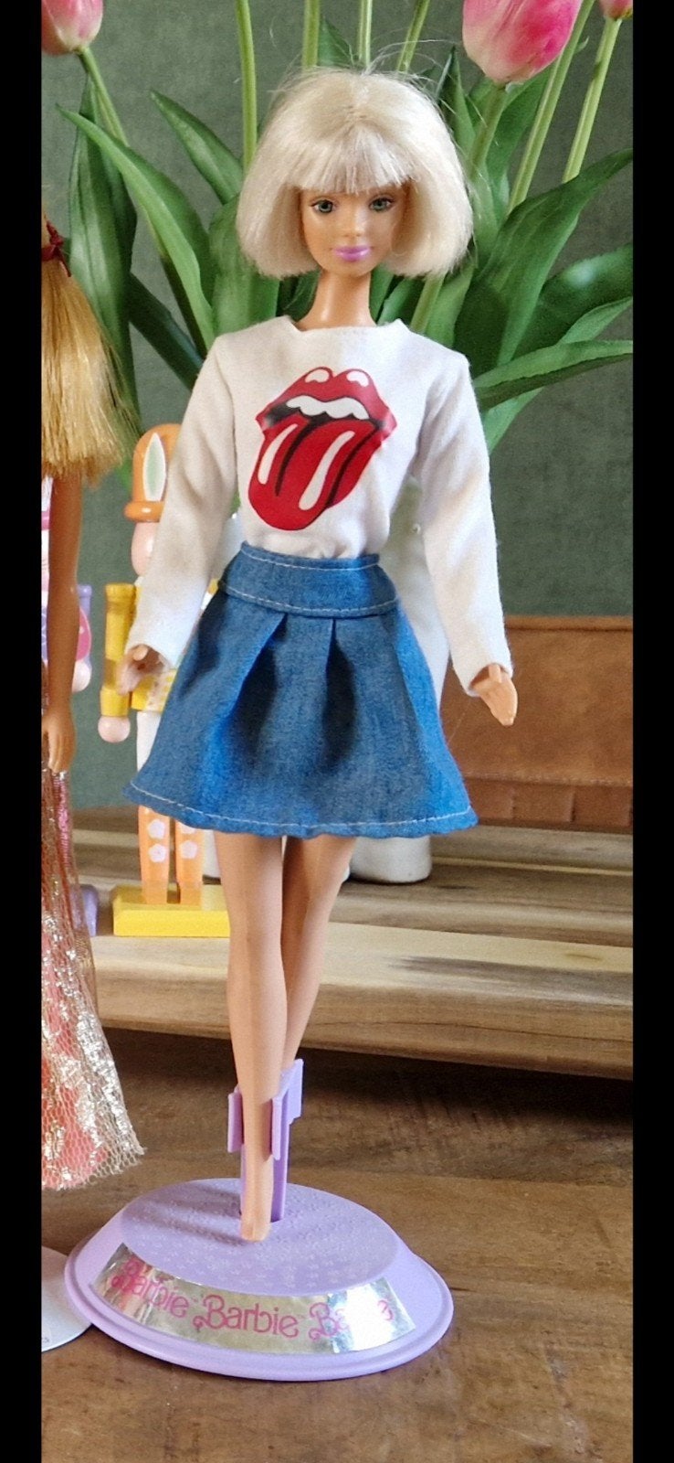 Barbie pop ( pilot), Verzamelen, Poppen, Ophalen of Verzenden, Zo goed als nieuw, Pop