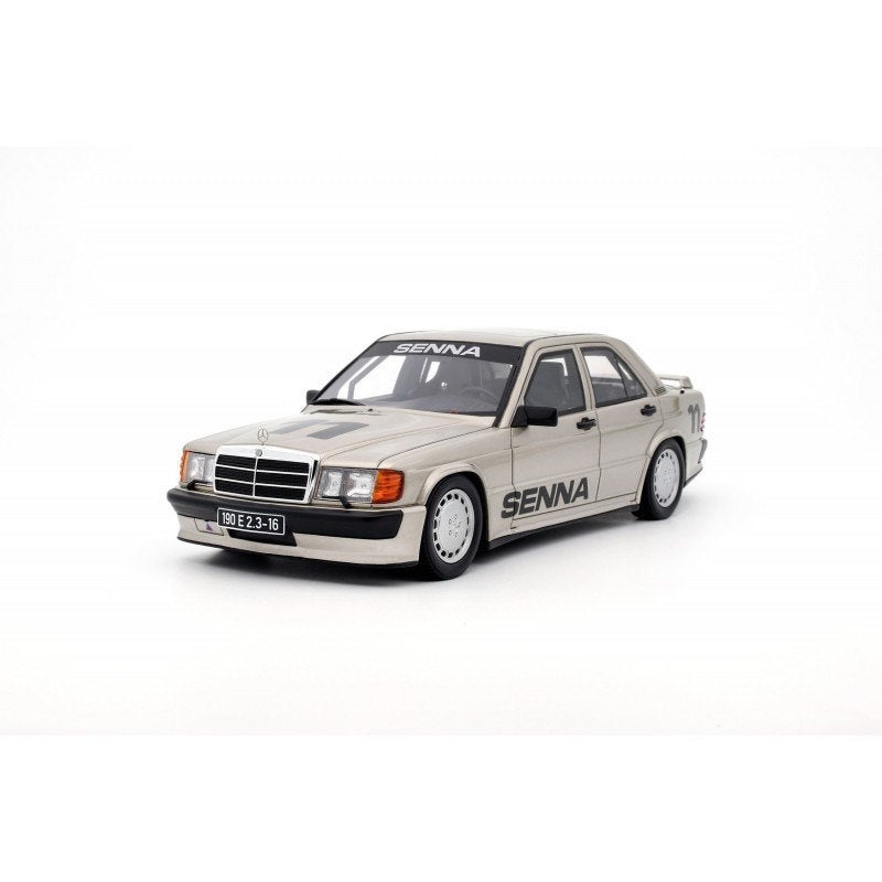 OttoMobile 1/18 Mercedes Benz W201 190E 2.3 16V Senna OT1041, Hobby en Vrije tijd, Ophalen of Verzenden, Zo goed als nieuw, Auto
