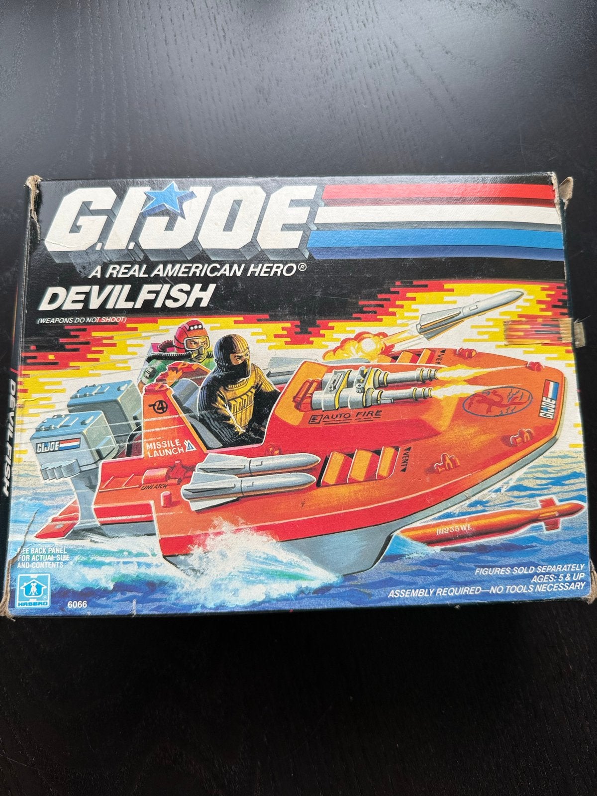 G.I. Joe Devilfish - Vintage Speelgoedboot met Doos, Ophalen of Verzenden, Gebruikt
