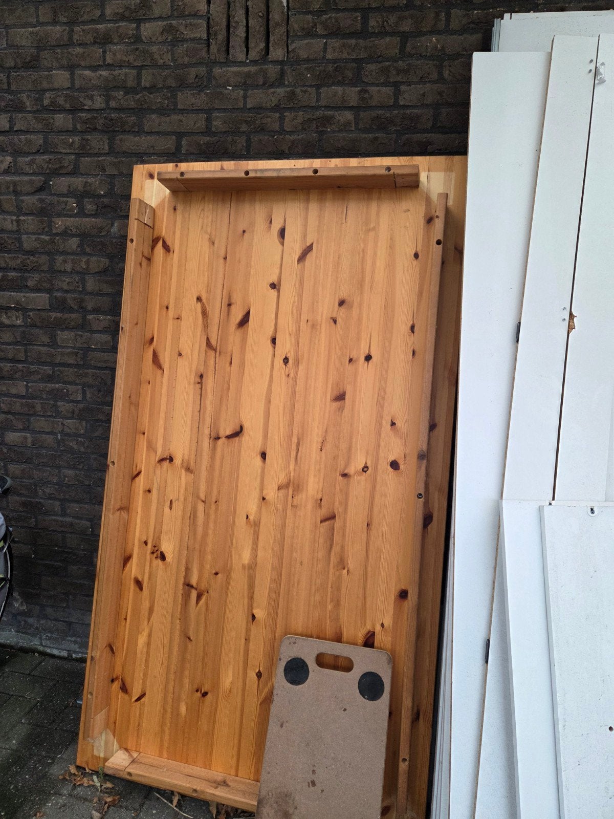 tafel, Tuin en Terras, Ophalen of Verzenden, Hout, Minder dan 3 meter, 1 tot 2 meter
