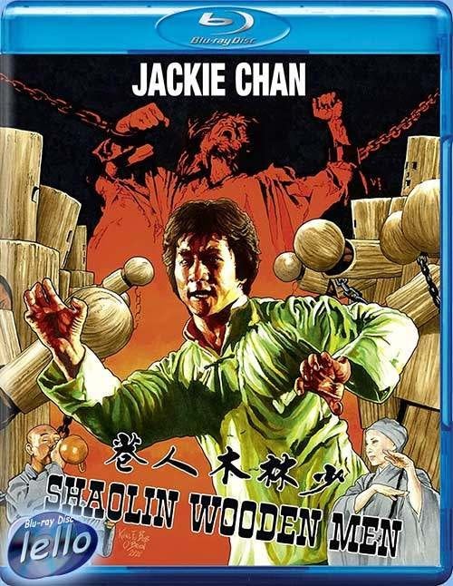 Blu-ray: Shaolin Wooden Men (1976 Jackie Chan) UK niet NLO, Ophalen of Verzenden, Nieuw in verpakking, Actie