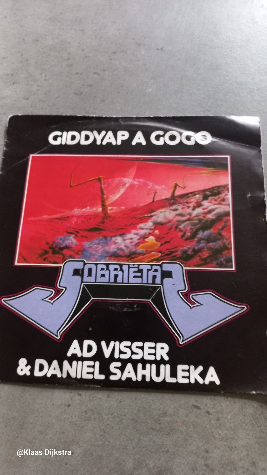Ad Visser & Daniel Sahuleka - Giddyap A Gogo, Cd's en Dvd's, Vinyl Singles, Ophalen of Verzenden, Gebruikt, Pop