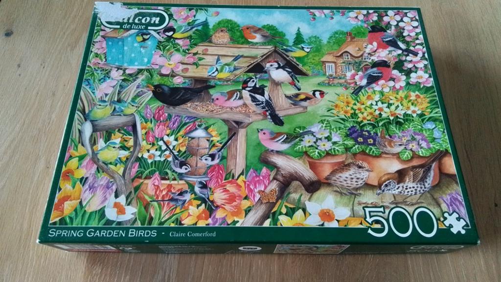 4 legpuzzels van 500 stukjes - Diverse merken, Ophalen of Verzenden, 500 t/m 1500 stukjes, Gebruikt, Legpuzzel