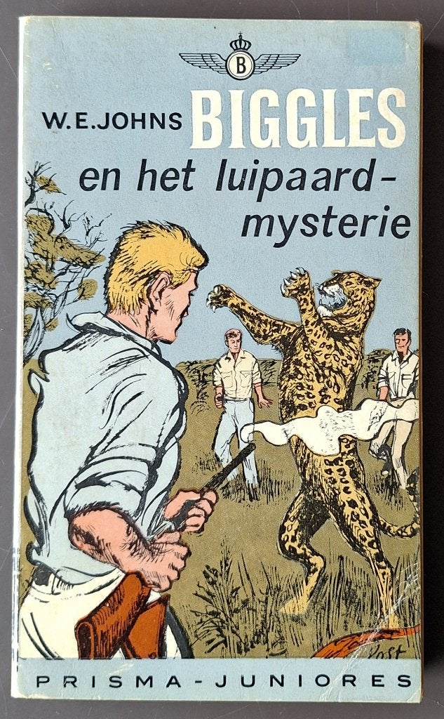 Biggles en het luipaard mysterie, Ophalen of Verzenden, Gelezen, W.E. Johns