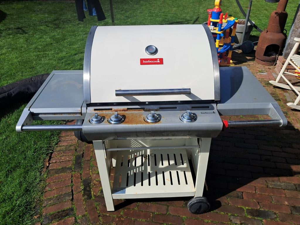 Barbecook gasbarbecue met zijbrander, Tuin en Terras, Gasbarbecues, Gebruikt, Ophalen