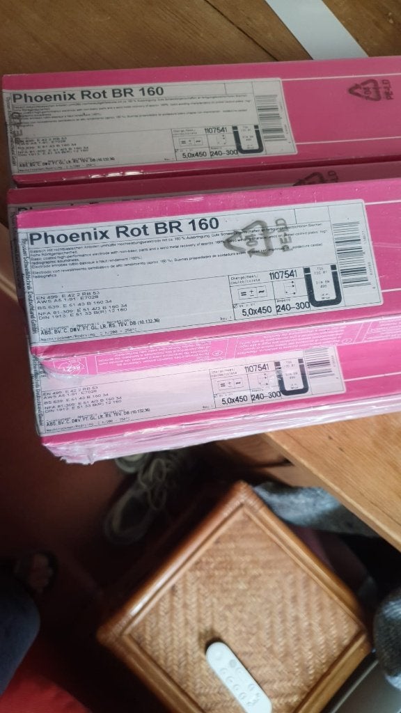 Phoenix Rot BR 160 laselectrode 5 mm, Ophalen, Zo goed als nieuw, 150 tot 250 ampère, Elektroden