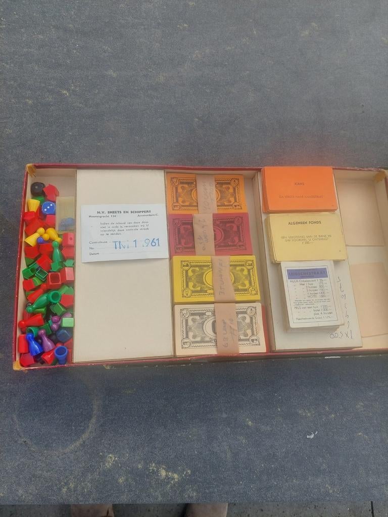 Monopoly vintage gulden editie, Ophalen of Verzenden