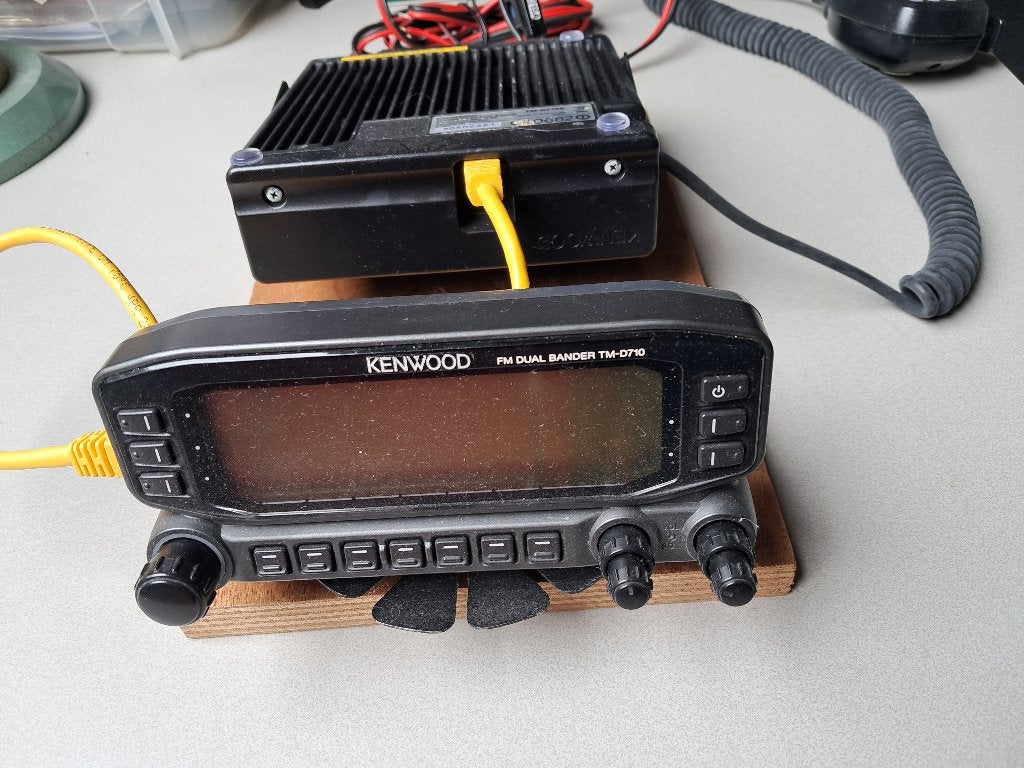 Kenwood TMD710E, Ophalen of Verzenden, Gebruikt, Zender en Ontvanger