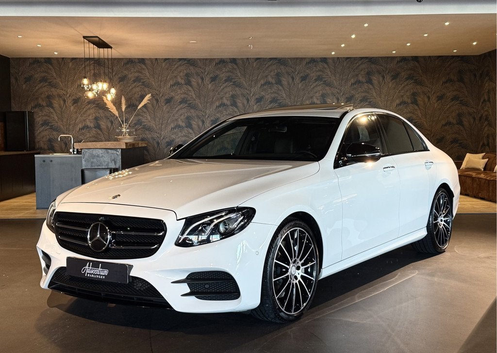 Mercedes-Benz E-Klasse 350d V6 AMG I Luchtvering I Carbon I, Auto's, Mercedes-Benz, Achterwielaandrijving, Gebruikt, 258 pk, Automatische klimaatregeling