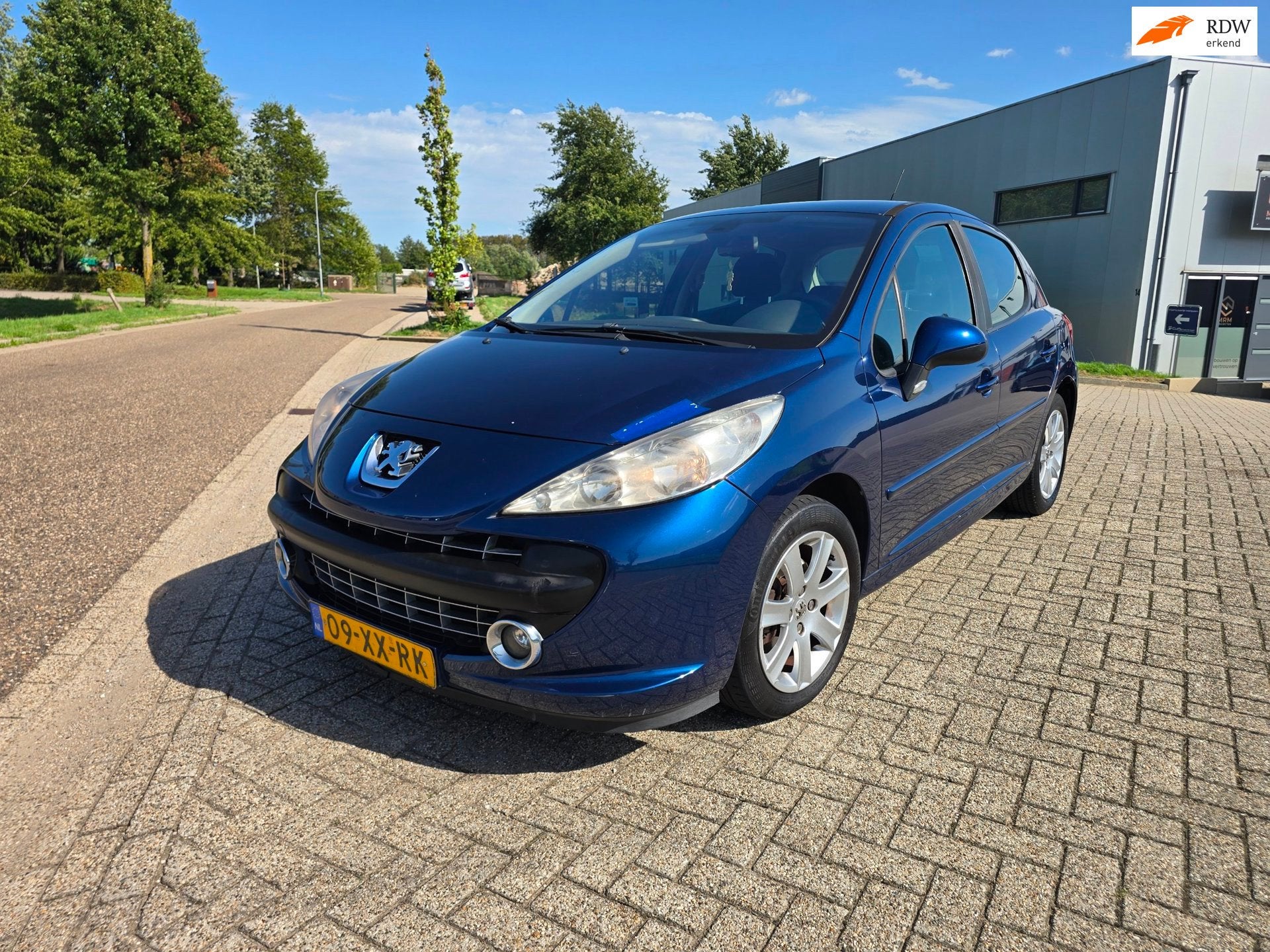 Peugeot 207 1.6 VTi XS Pack Airco, 5DEURS,, Voorwielaandrijving, Gebruikt, 4 cilinders, Blauw
