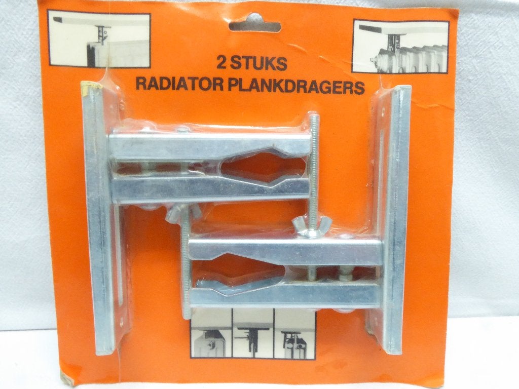 Nieuwe Radiator Plankdragers (2 stuks), Ophalen of Verzenden, Nieuw, Zilver, Metaal