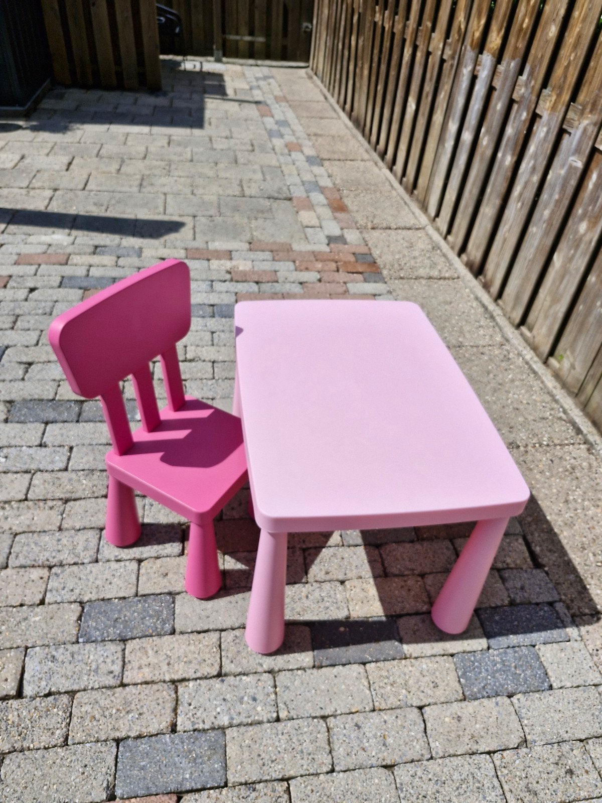 Ikea mammut tafel en stoel, Ophalen, Gebruikt, Tafel(s) en Stoel(en)