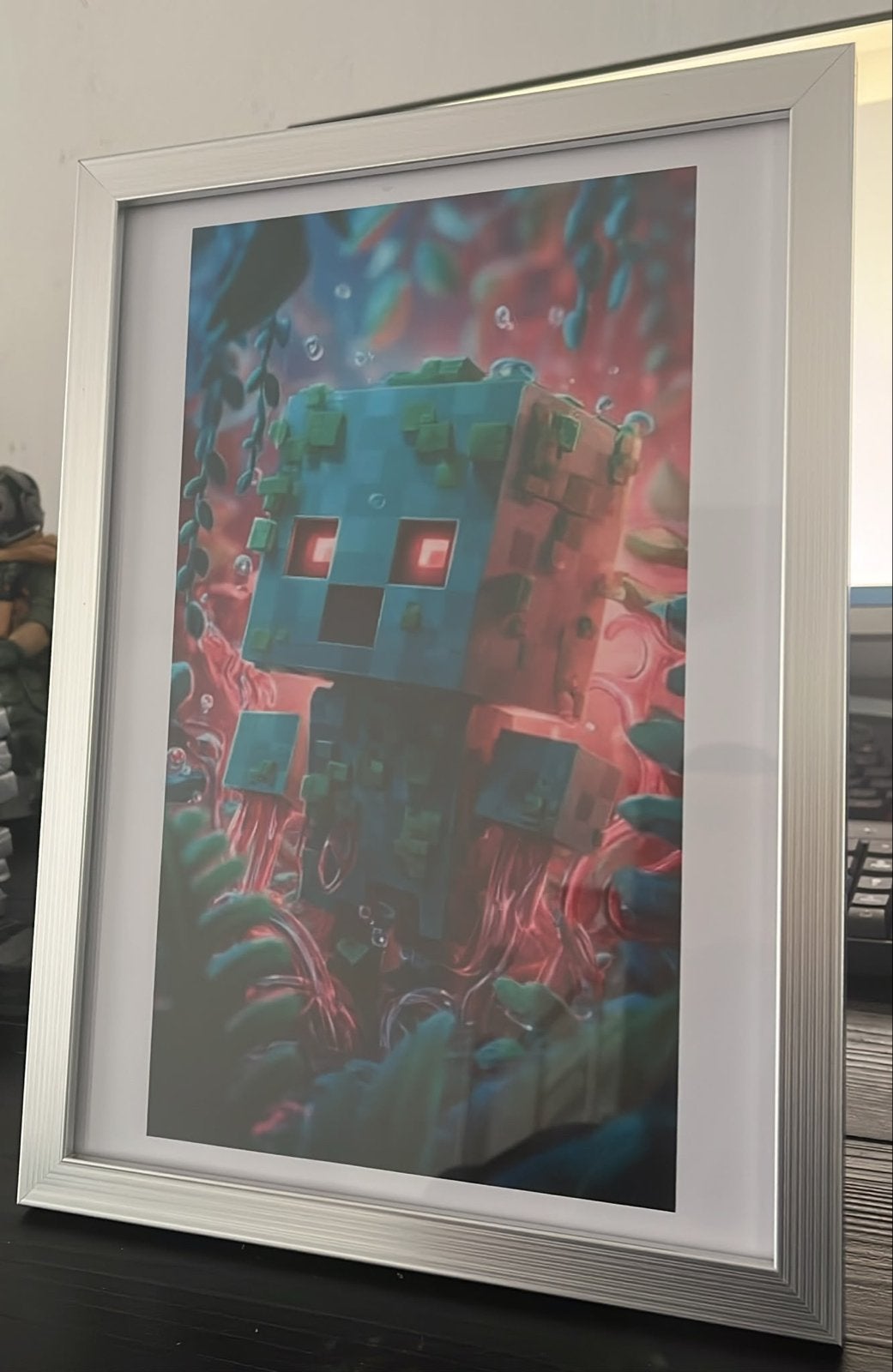 Minecraft Poster in Lijst (nieuw), Ophalen, 50 – 75, Minder dan 50 cm, Nieuw