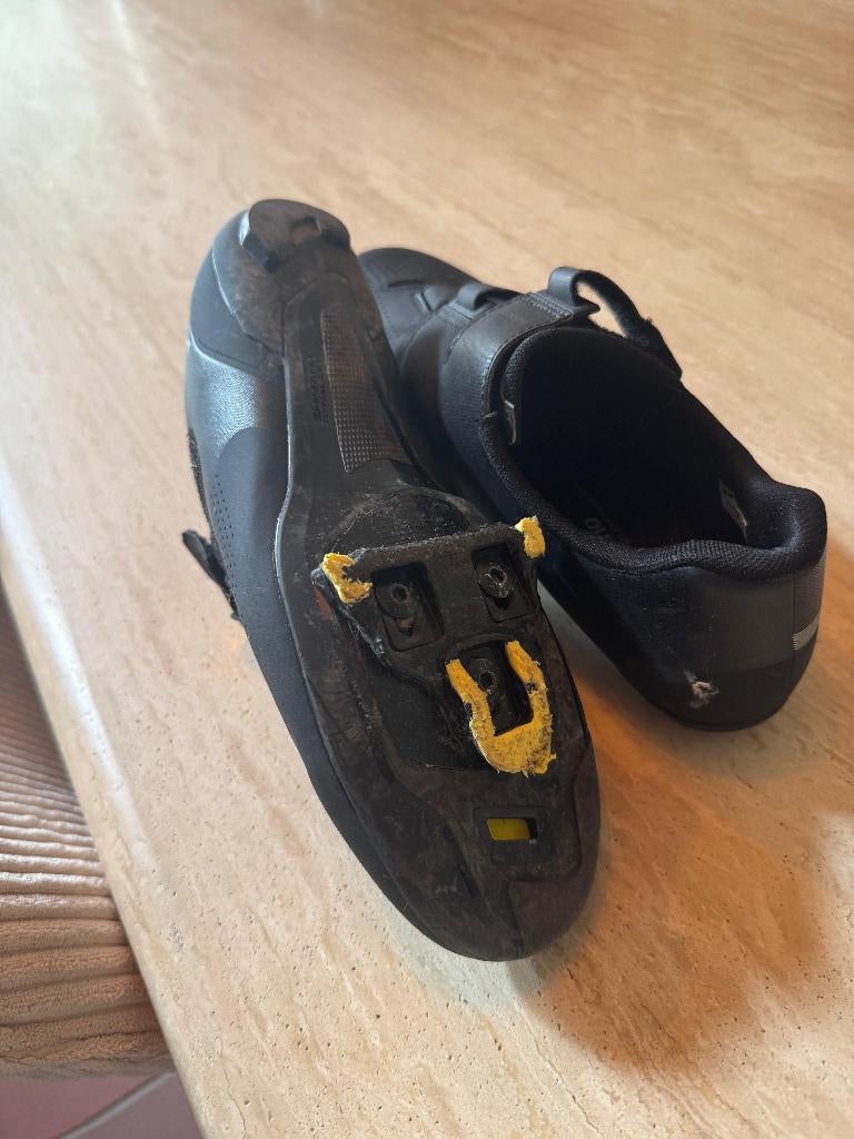 Shimano RC102 Wielrenschoenen spd-sl maat 43 incl overschoen, Heren, Schoenen, Overige maten, Ophalen of Verzenden