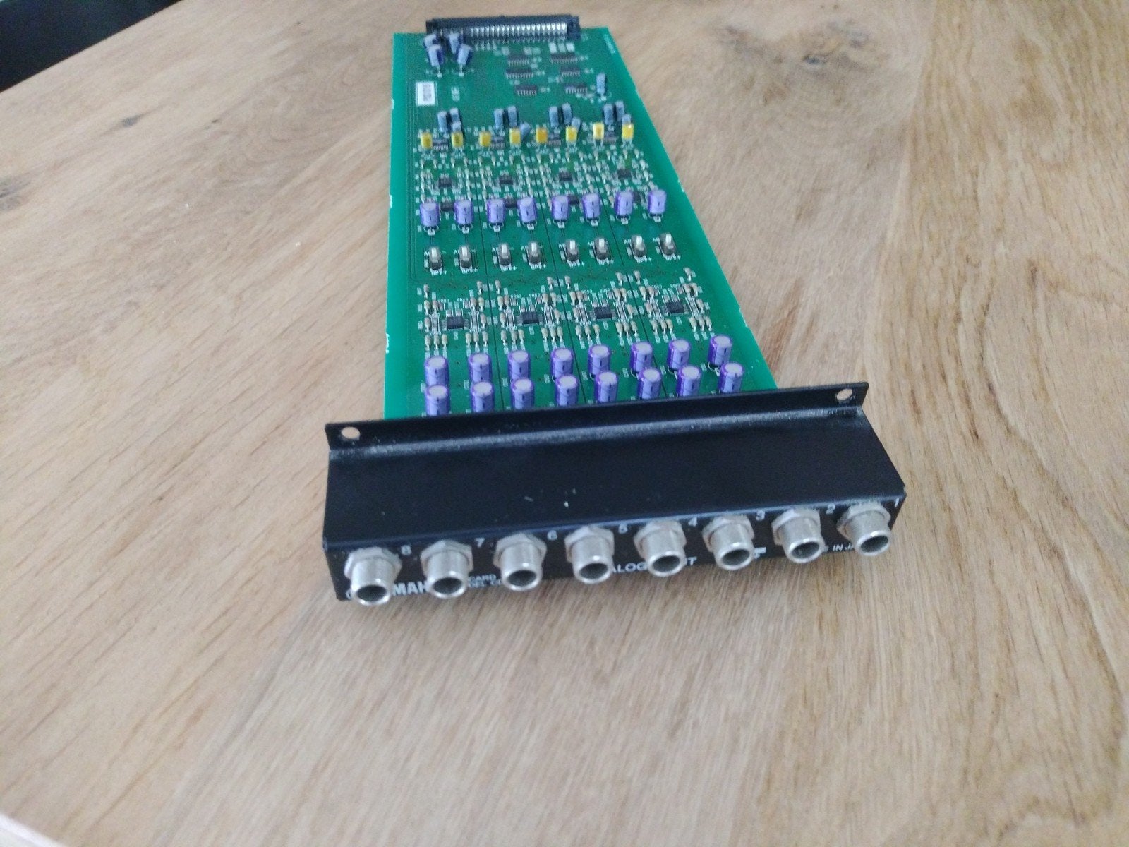 Yamaha COUV1-8 Analoge Input Kaart, Muziek en Instrumenten, Mengpanelen, Ophalen of Verzenden, Gebruikt, 5 tot 10 kanalen