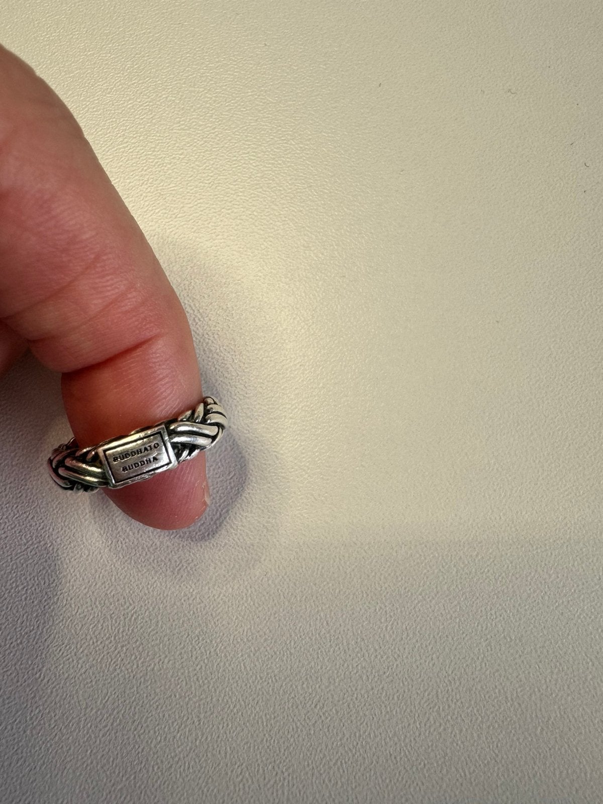 Buddha to Buddha ring maat 15, Gebruikt, Ophalen of Verzenden, Kleiner dan 17, Dame