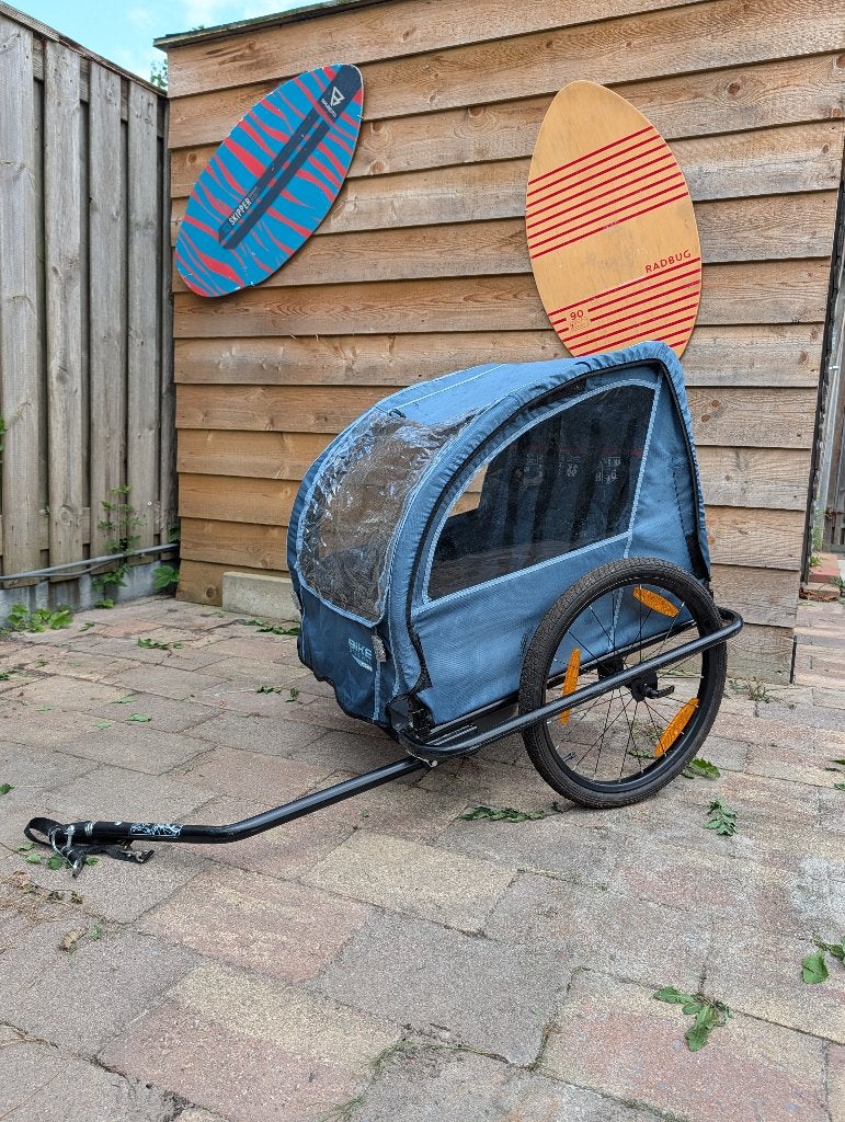 Bike Original KID-100 fietskar – 2 kinderen – inklapbaar, Ophalen, Gebruikt, Opvouwbaar, Bike Original