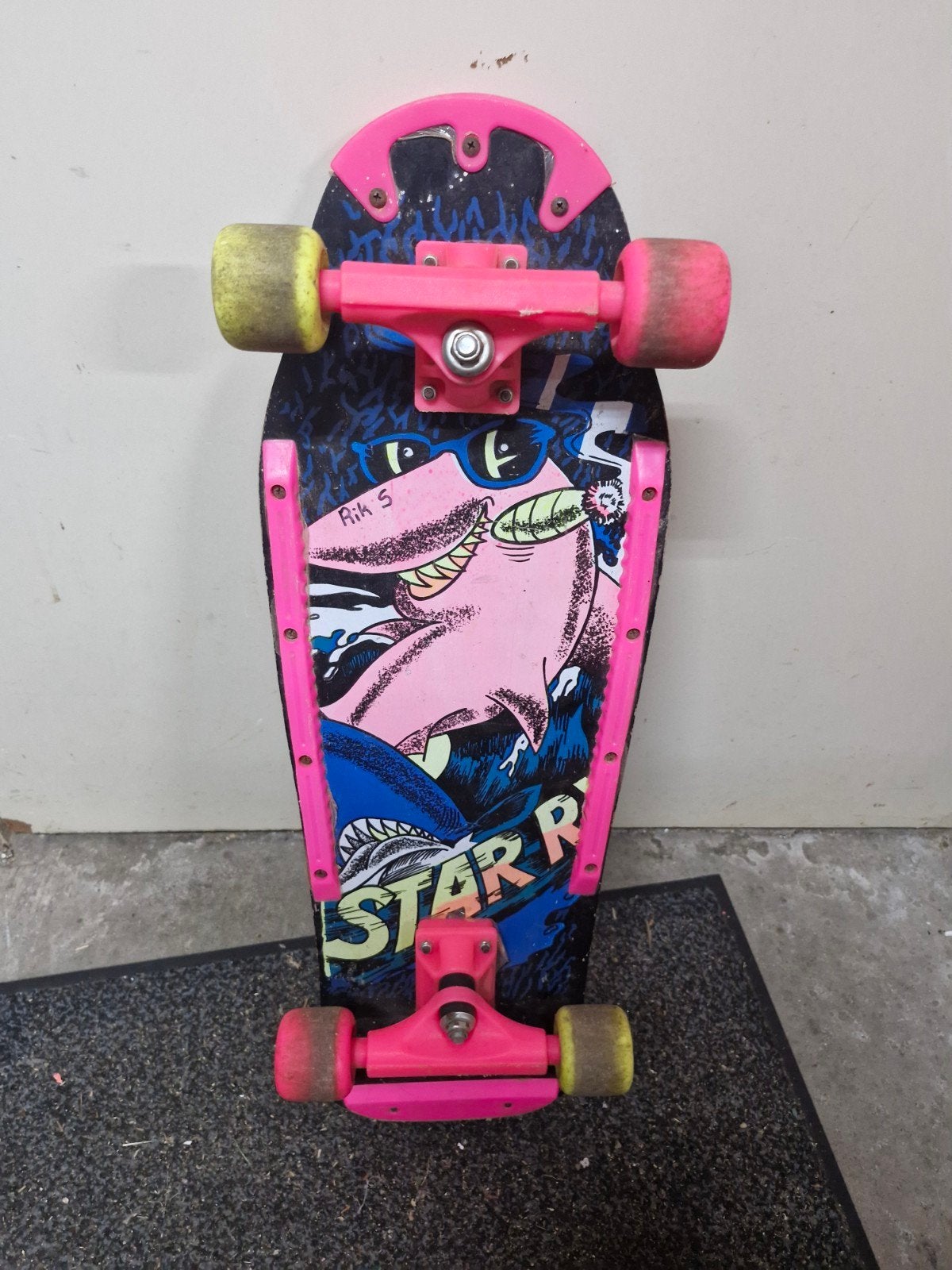 Vintage Skateboard Jaren 80 - Star R, Ophalen of Verzenden, Gebruikt, Skateboard
