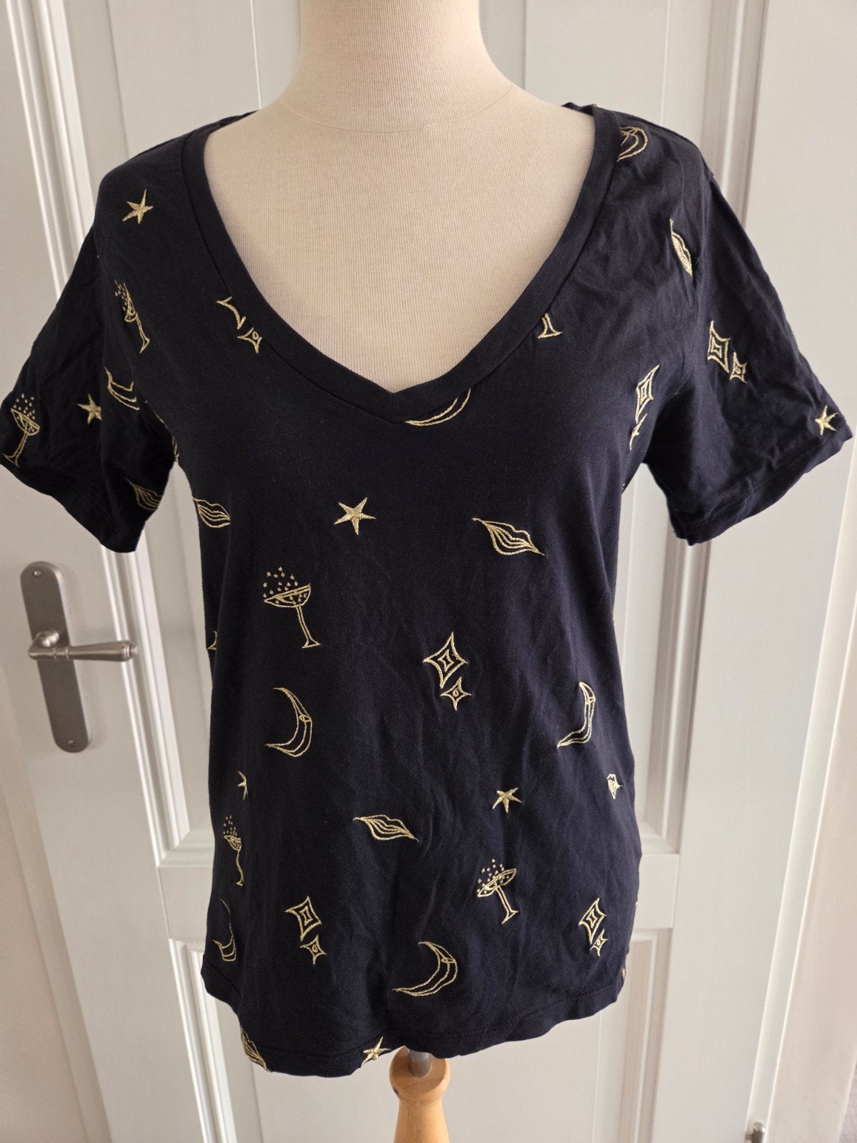 Fabiënne Chapot shirt maat S, Blauw, Ophalen of Verzenden, Maat 36 (S), Gedragen