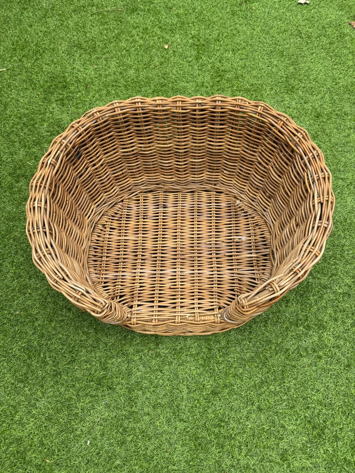 Hondenmand rotan/riet, Ophalen of Verzenden, Gebruikt, Riet