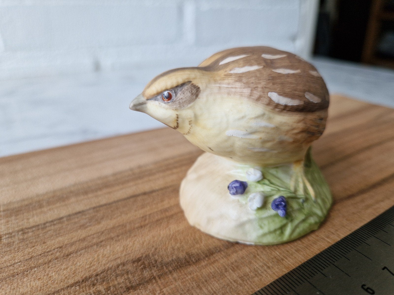Aynsley Kwartel Beeldje - Wild Bird Series - Made in England, Ophalen of Verzenden, Zo goed als nieuw