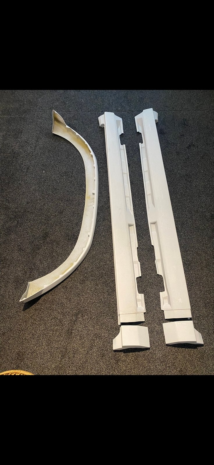 Volvo v50 R-design spoiler voorbumper + side skirts, Ophalen, Voor, Nieuw, Volvo