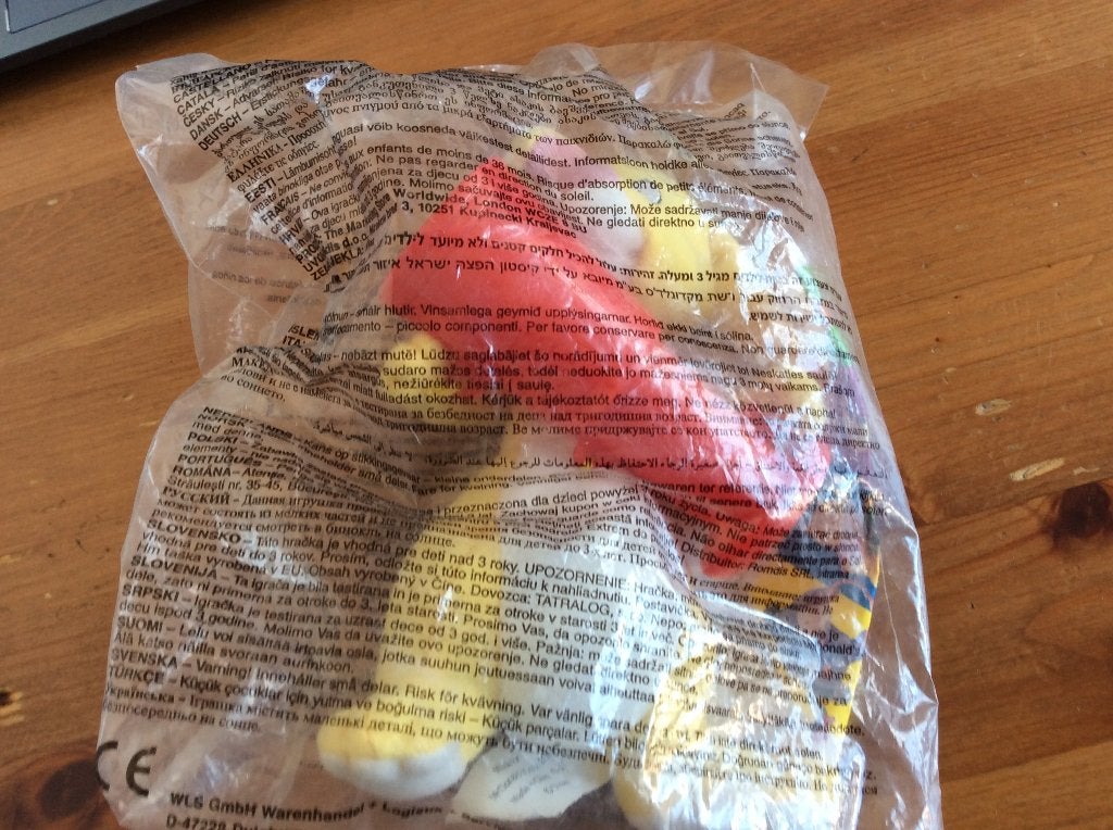 Happy Meal toy Disney Konijn van Winnie de Poeh. Nieuw 2002, Ophalen of Verzenden, Winnie de Poeh of vrienden, Nieuw, Knuffel