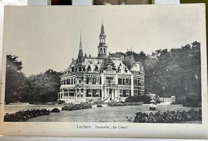 Lochem Havezathe De Cloese 1952 zwartwit, Ophalen of Verzenden, 1940 tot 1960, Gelderland