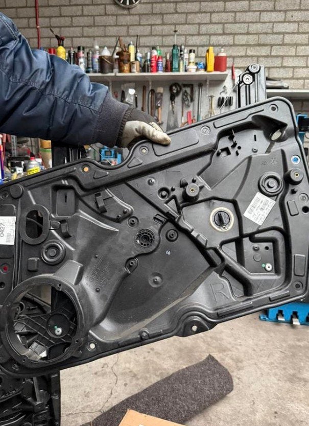 raammechaniek rechtsvoor origineel golf 6, Ophalen, Nieuw, Bumper