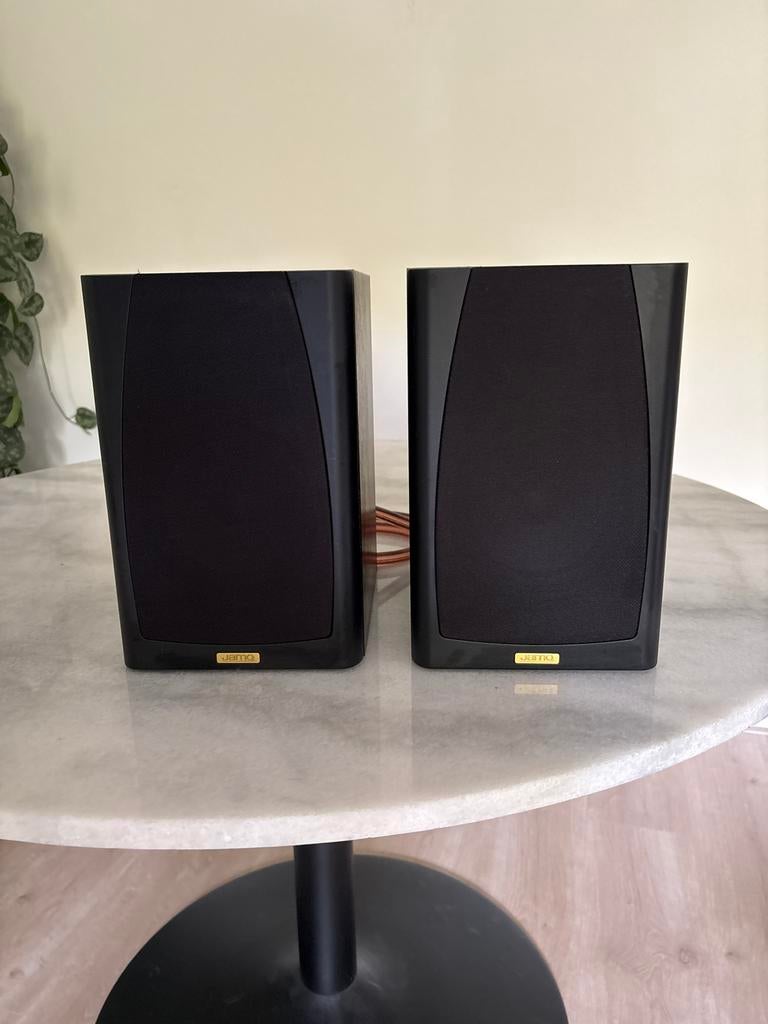 Jamo 28 Speakers - Compacte Boekenplankluidsprekers, Audio, Tv en Foto, Luidsprekers, Ophalen, Zo goed als nieuw, Minder dan 60 watt