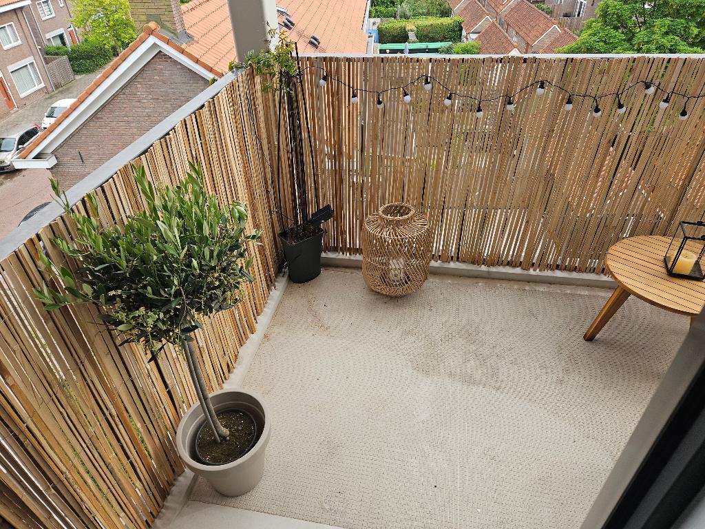 Balkonscherm bamboe 100 cm hoog, Tuin en Terras, Tuinschermen, Ophalen, 100 tot 150 cm, Zo goed als nieuw, 200 cm of meer